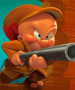 Elmer Fudd Animation Paint By Numbers