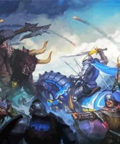 Fantasy Battles Paint By Numbers