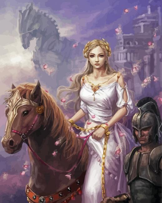 Fantasy Princess Art Paint By Numbers