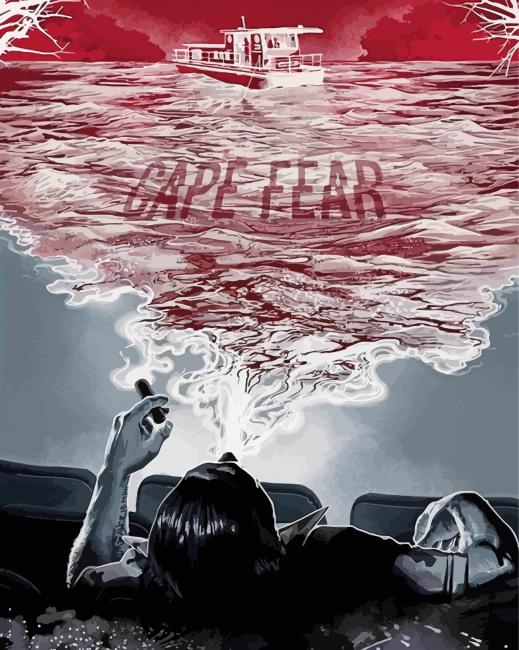 Illustration Cape Fear Movie Paint By Numbers