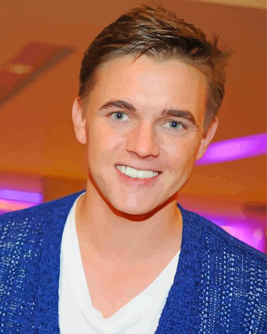 Jesse McCartney Actor Paint By Numbers