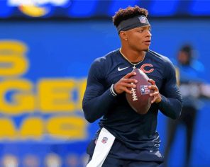 Justin Fields Paint By Numbers
