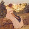 La Robe Rose By Frederic Bazille Paint By Numbers