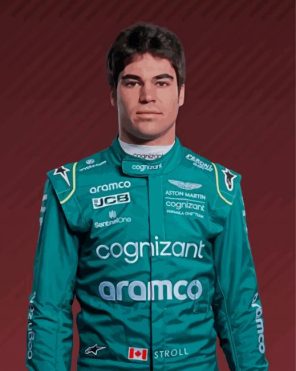 Lance Stroll Paint By Numbers