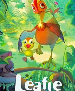 Leafie A Hen Into The Wild Animation Poster Paint By Numbers