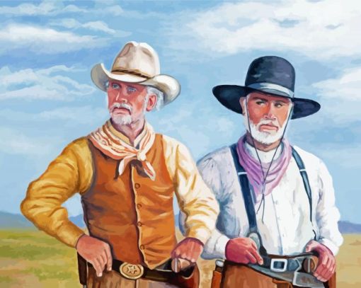 Lonesome Dove Robert And Tommy Paint By Numbers