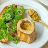 Roasted Bone Marrow With Parsley Salad Paint By Numbers