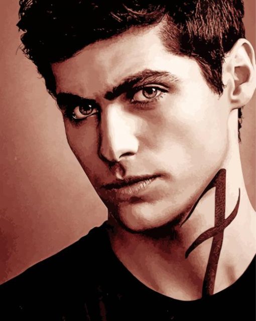 Shadowhunters Serie Alec Lightwood Paint By Numbers