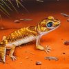 The Desert Gecko Paint By Numbers