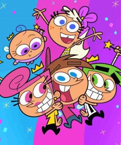 The Fairly OddParents Animation Paint By Numbers