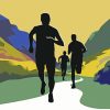 Trail Running Marathon Paint By Numbers
