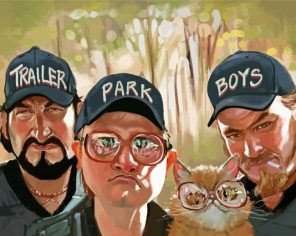 Trailer Park Boys Art Paint By Numbers