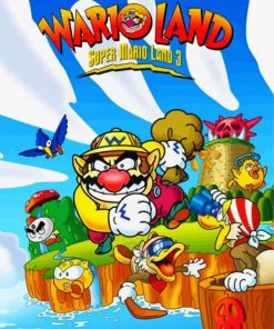 Wario Land Paint By Numbers