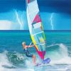 Windsurfer Seascape Paint By Numbers