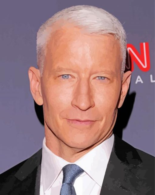 Anderson Cooper Paint By Numbers