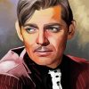 Cool Clark Gable Art Paint By Numbers