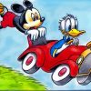 Mickey Mouse And Donald Duck Art Paint By Numbers