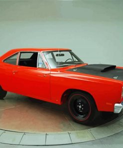 Red 69 Roadrunner Paint By Numbers