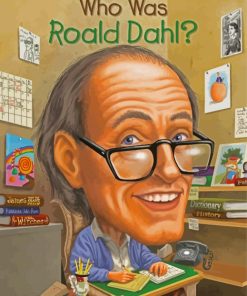 Roald Dahl Poster Art Paint By Numbers
