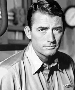 The Actor Gregory Peck Paint By Numbers