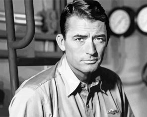 The Actor Gregory Peck Paint By Numbers