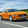 Yellow 2018 GT Mustang Paint By Numbers