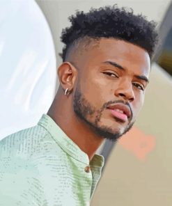 American Actor Trevor Jackson Paint By Numbers