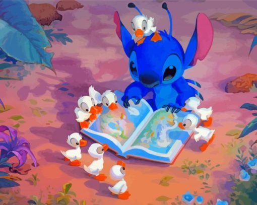 Baby Stitch Storytime Paint By Numbers