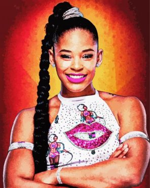 Bianca Belair WE EST Paint By Numbers