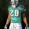 Brian Dawkins Weapon X American Football Paint By Numbers