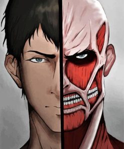 Colossal Titan Bertholdt Paint By Numbers