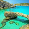 Comino Beach Paint By Numbers