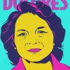 Dolores Huerta Art Paint By Numbers