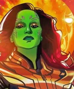 Gamora Paint By Numbers
