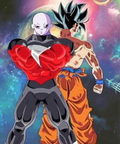 Goku And Jiren Paint By Numbers