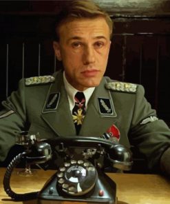 Hans Landa Character Paint By Numbers