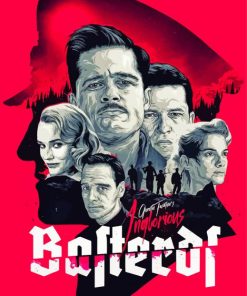 Illustration Poster Inglourious Basterds Paint By Numbers