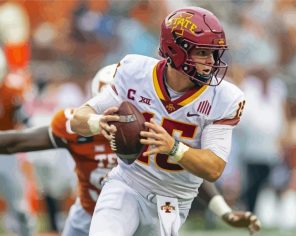 Iowa State Cyclones American Football Team Player Paint By Numbers
