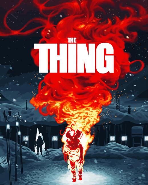 John Carpenter The Thing Movie Paint By Numbers