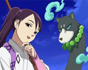 Kekkaishi Illustration Anime Paint By Numbers