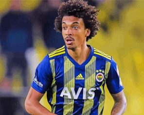 Luiz Gustavo Football Player Paint By Numbers