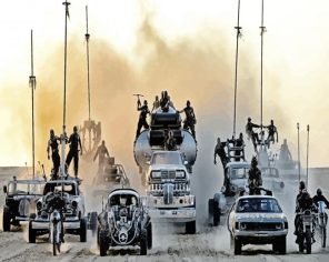 Mad Max Cars Paint By Numbers
