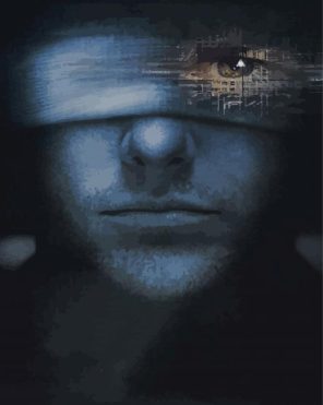 Minority Report Movie Poster Paint By Numbers