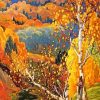 October Gold By Franklin Carmichael Paint By Numbers