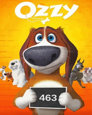 Ozzy Animated Movie Poster Paint By Numbers