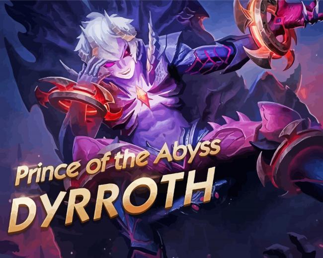 Prince Of The Abyss Mobile Legends Paint By Numbers