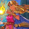 Princess Zelda The Legend Of Zelda Game Paint By Numbers
