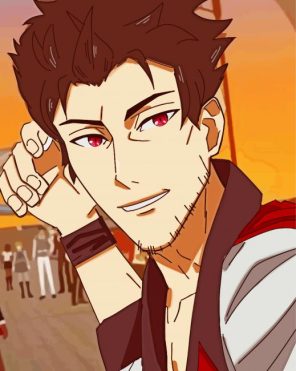 Qrow Branwen RWBY Paint By Numbers