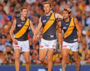 Richmond Tigers Football Club Players Paint By Numbers