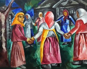 Round Dance By Natalia Goncharova Paint By Numbers